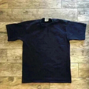 PROCLUB Heavy weight black short sleeve t-shirt Mens Large